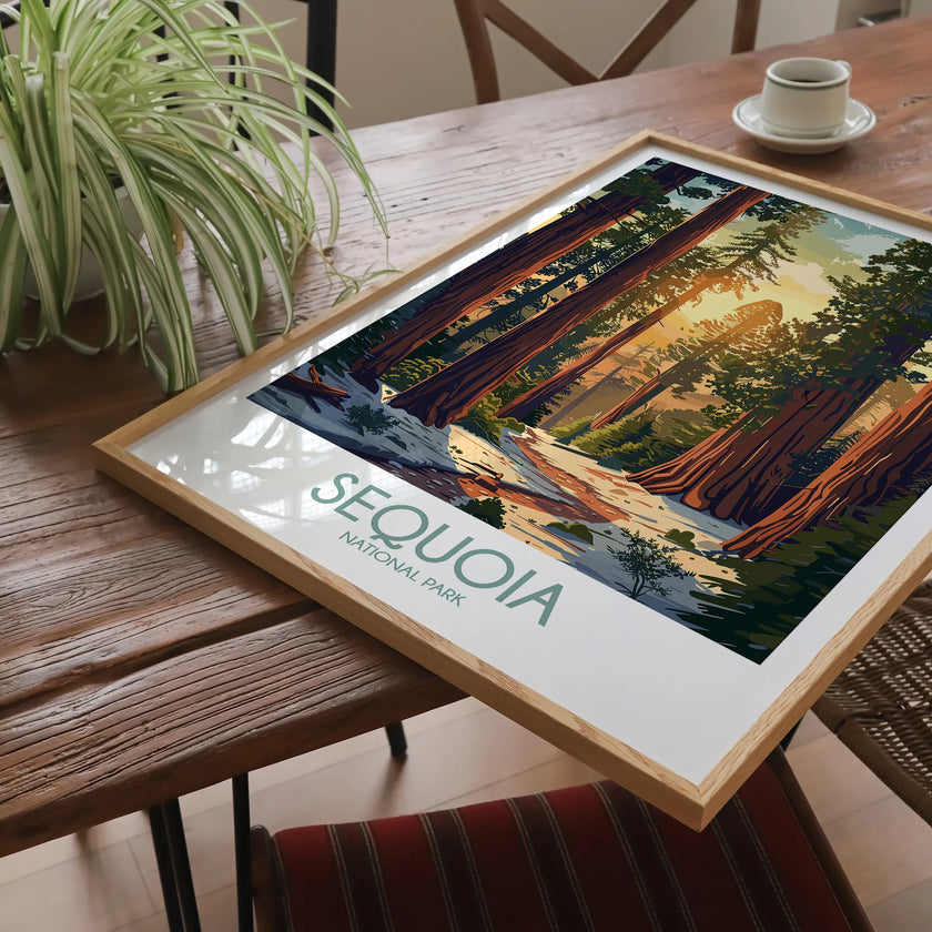 Sequoia Destination Art Gift