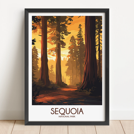 Sequoia Destination Art Gift