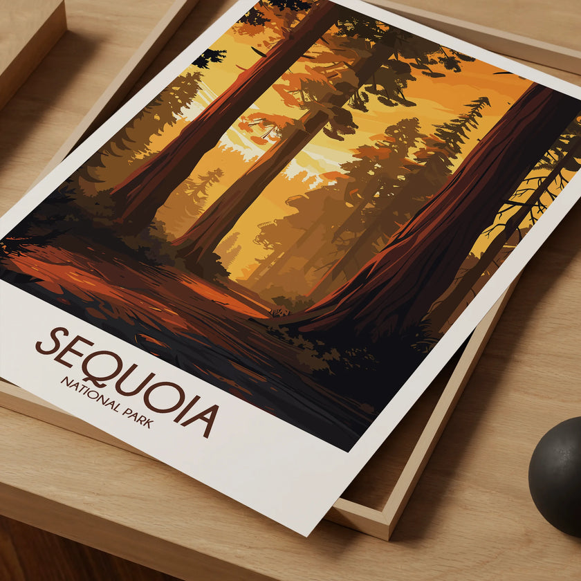 Sequoia Minimalist Wall Art