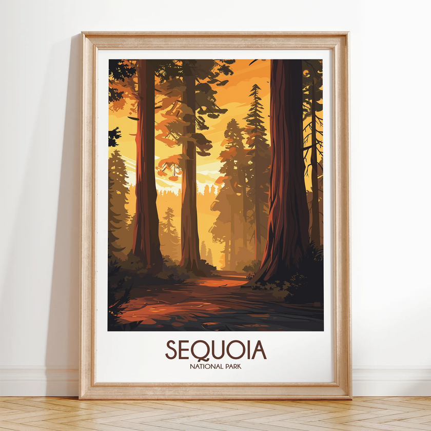 Sequoia Souvenir Poster Print