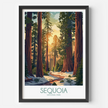 Sequoia Vintage Style Print