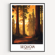 Sequoia Vintage Style Print
