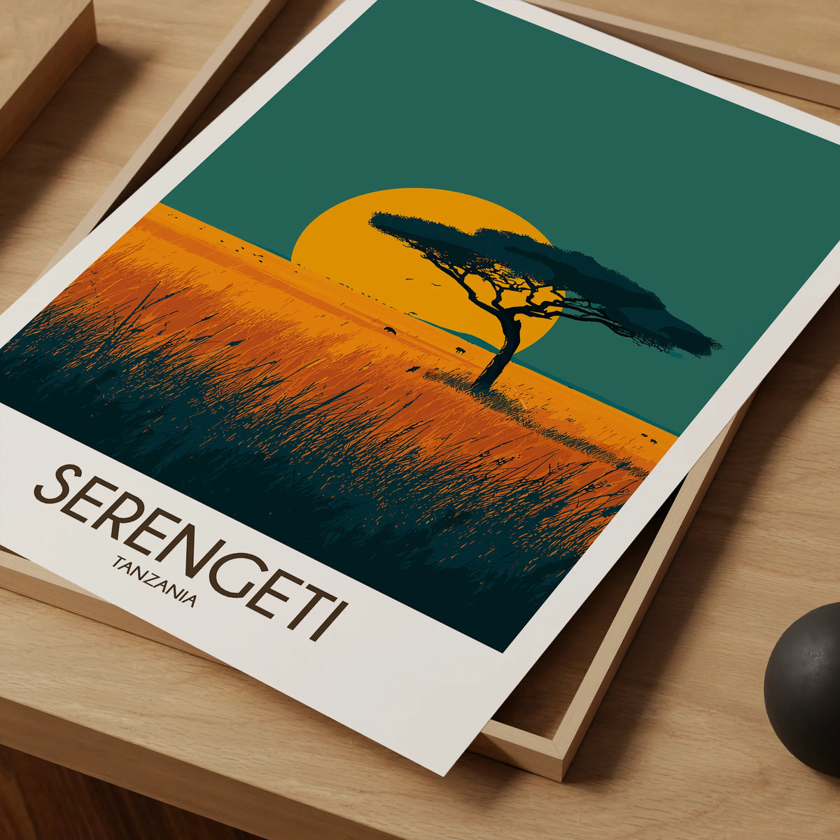 Serengeti Souvenir Poster Print