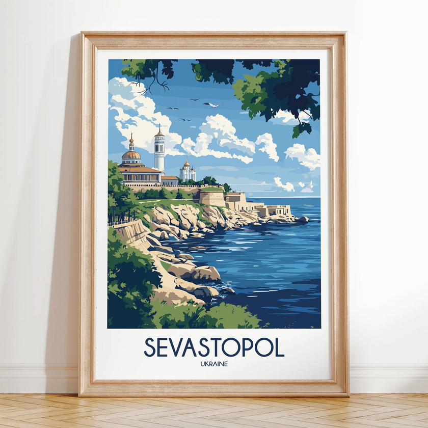 Sevastopol Minimalist Wall Art