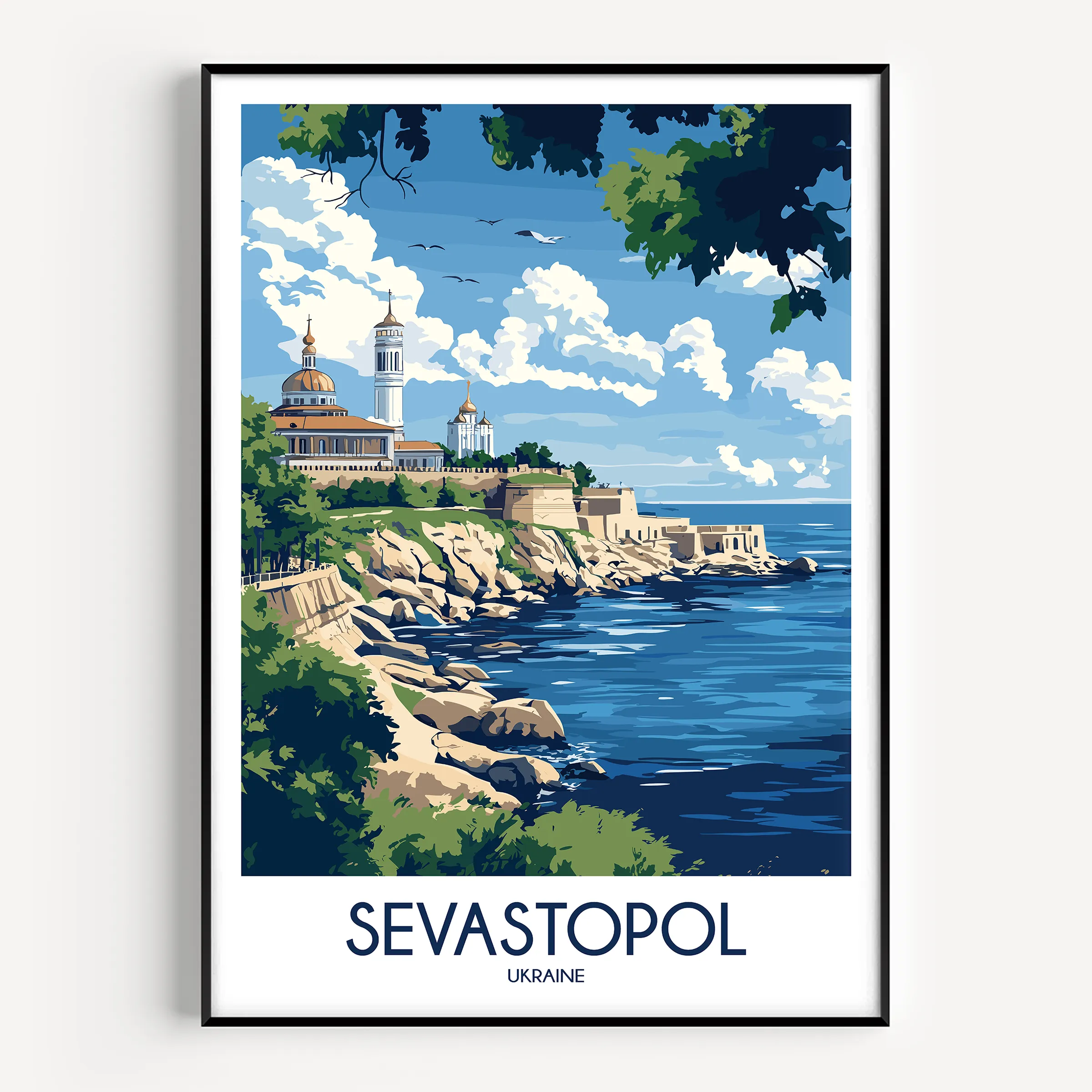 Sevastopol Scenic Landscape Art