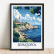 Sevastopol Vintage Style Print