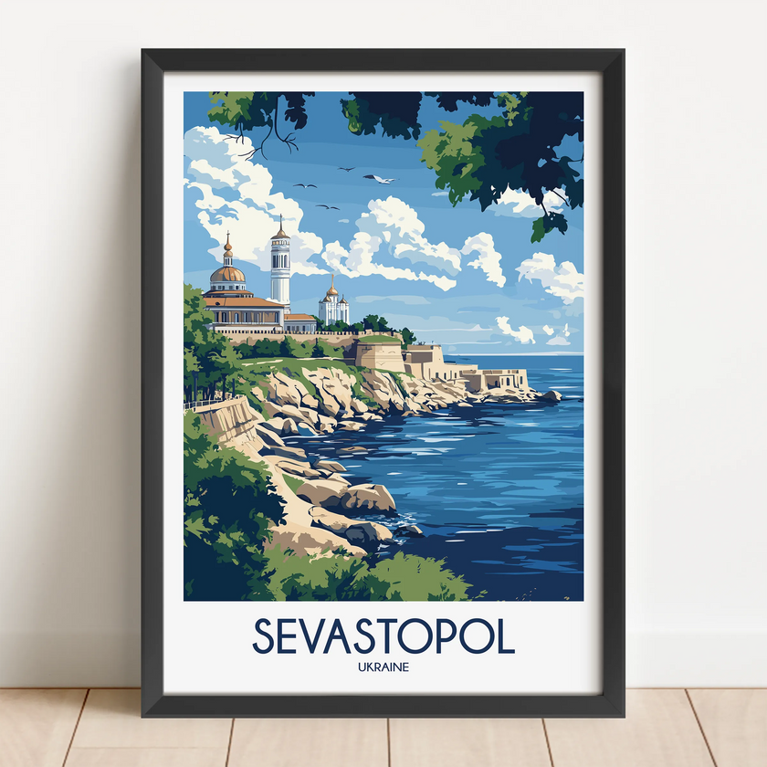 Sevastopol Vintage Style Print