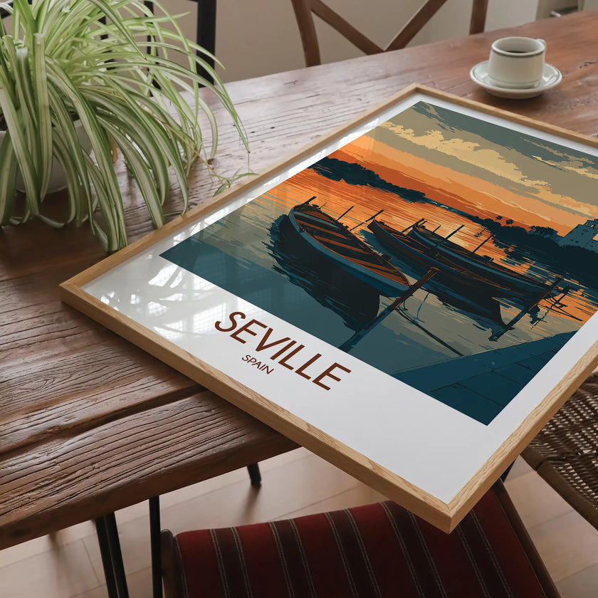 Seville Destination Art Gift