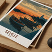 Seville Retro Travel Illustration