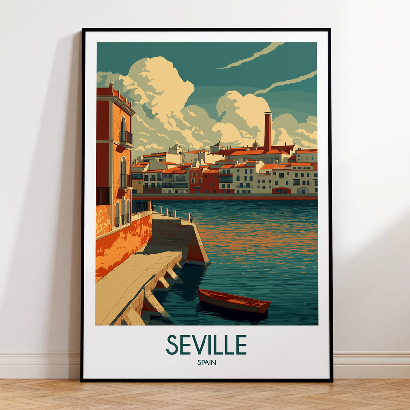Seville Souvenir Poster Print