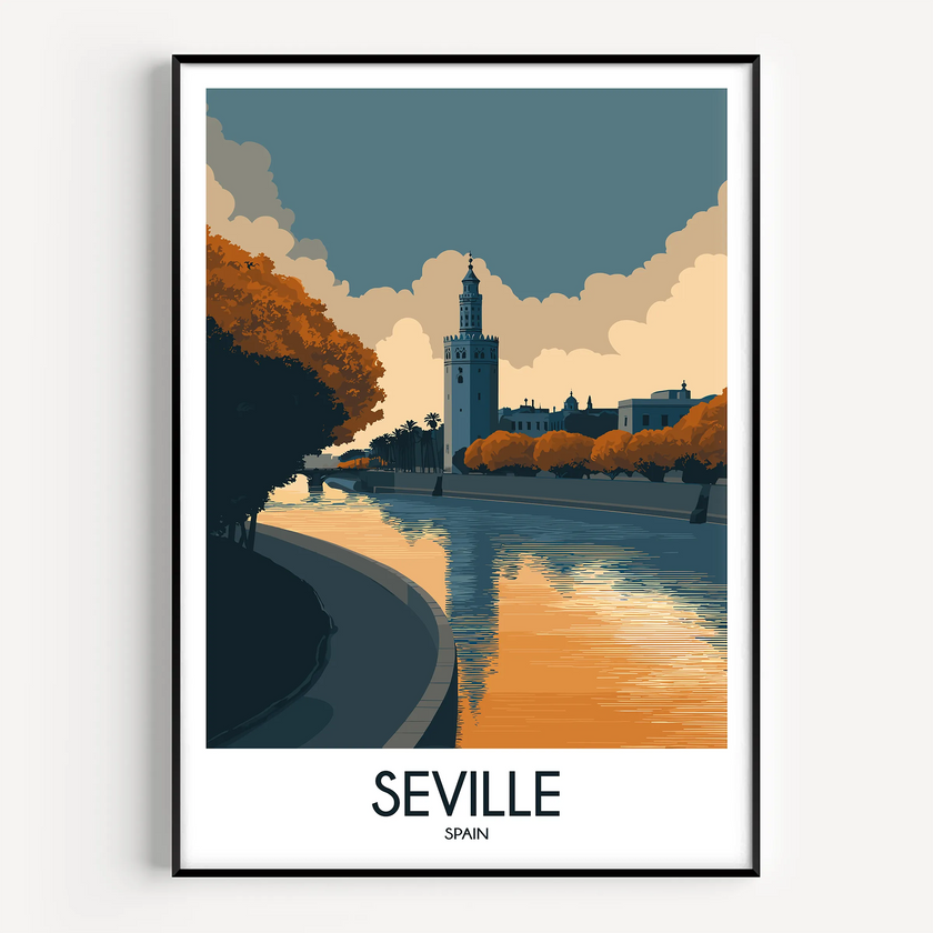Seville Souvenir Poster Print