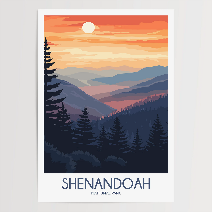 Shenandoah Destination Art Gift
