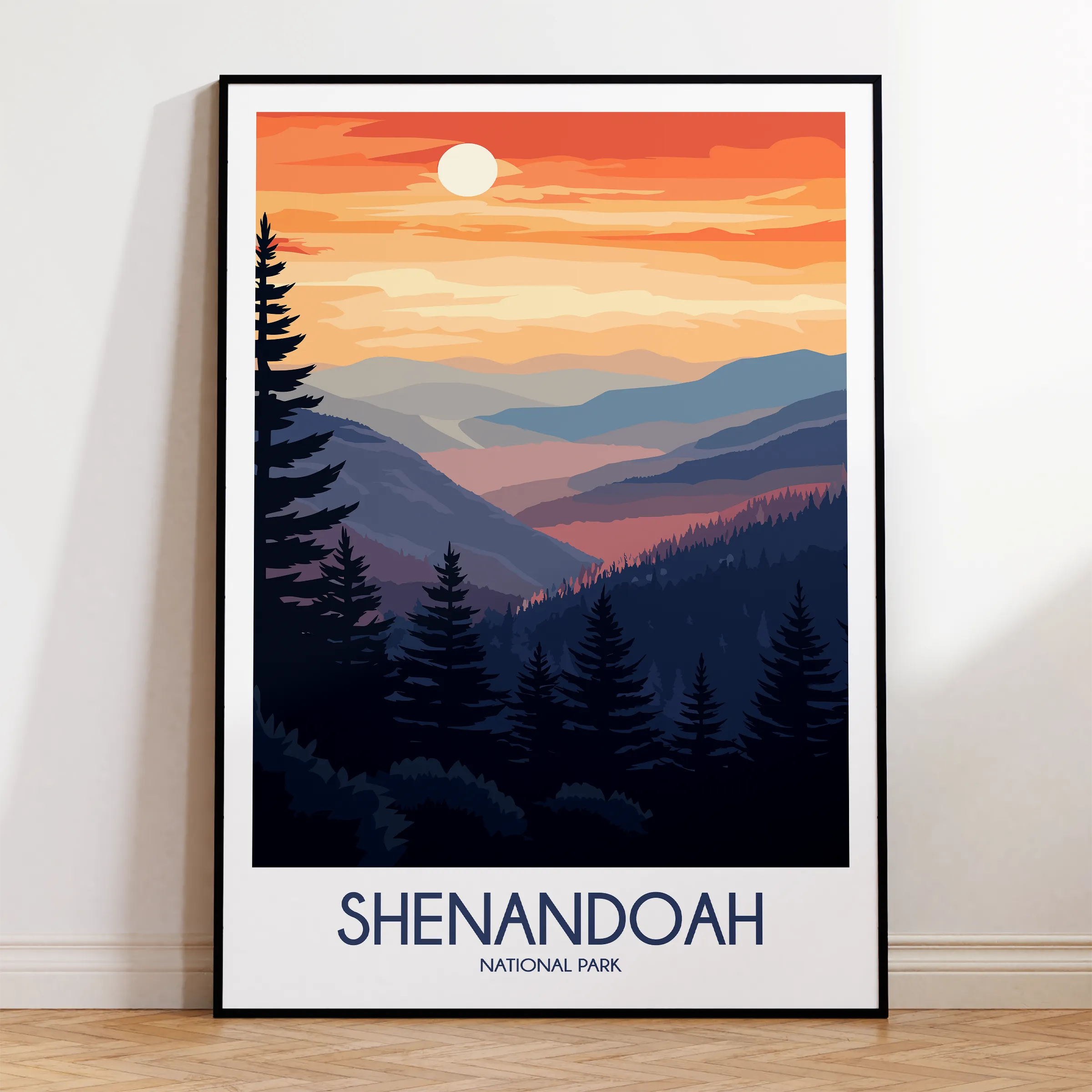 Shenandoah Minimalist Wall Art