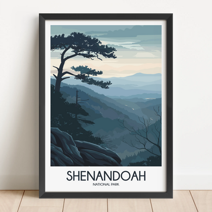 Shenandoah Scenic Landscape Art