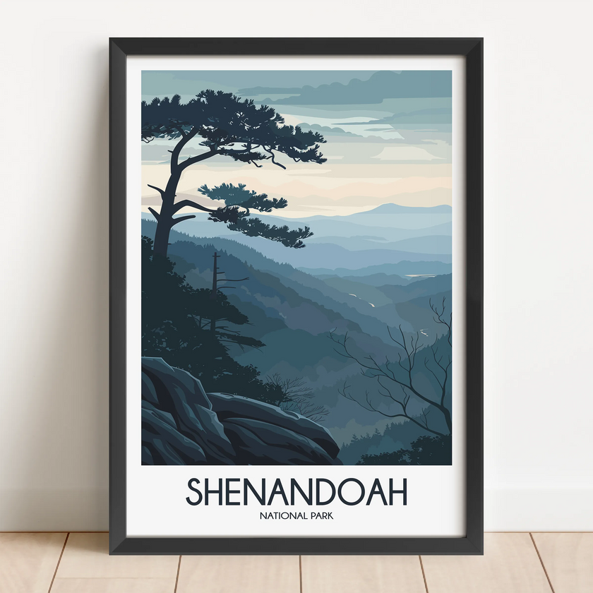 Shenandoah Scenic Landscape Art