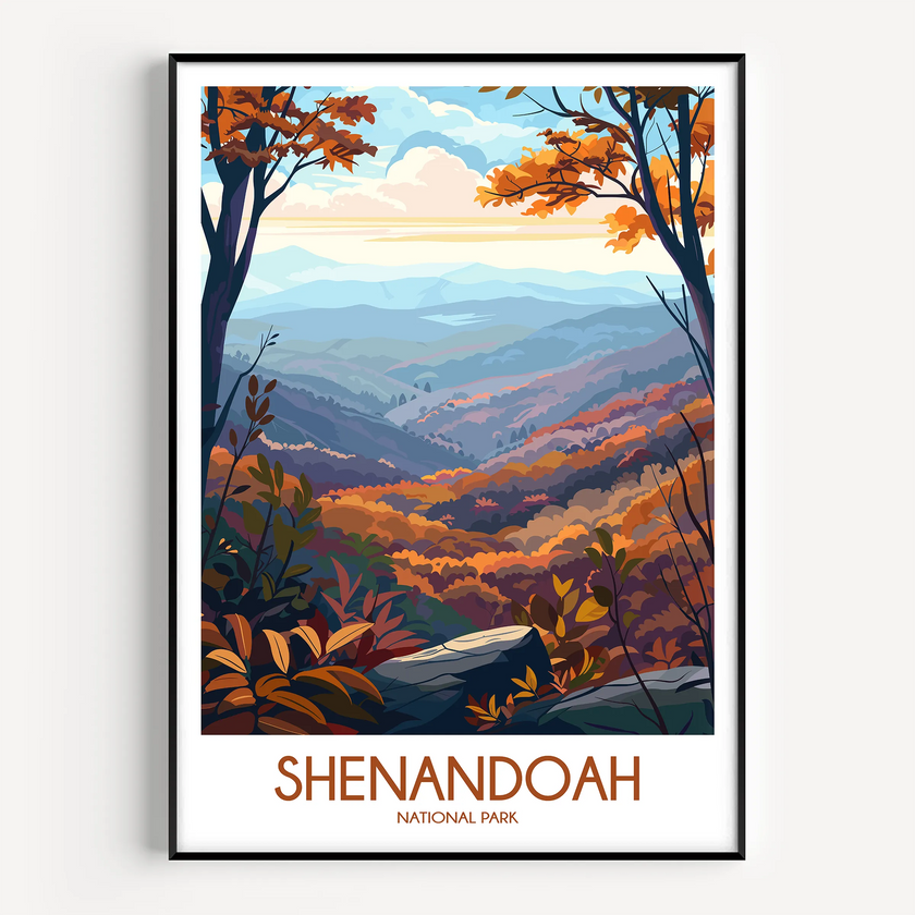 Shenandoah Scenic Landscape Art