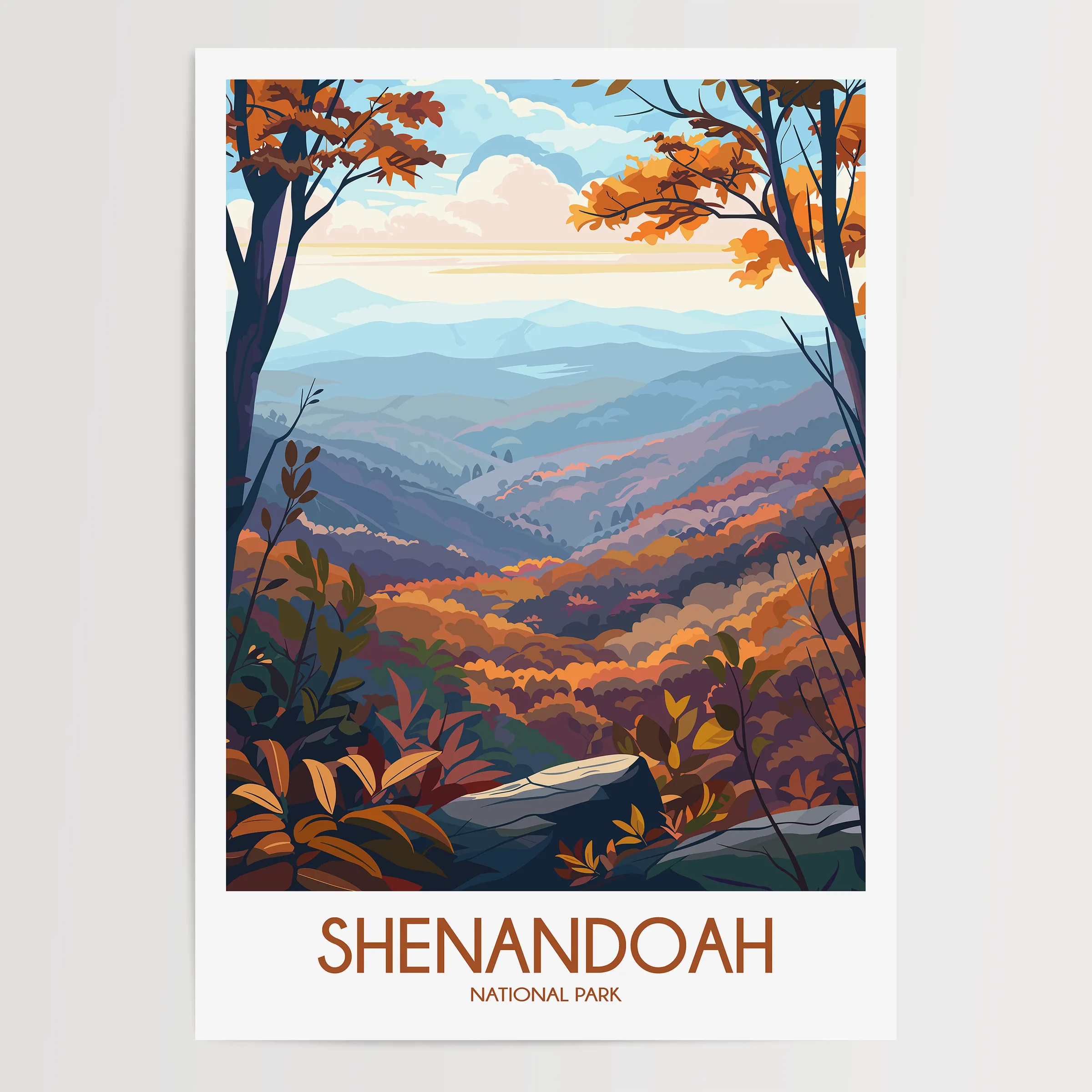 Shenandoah Souvenir Poster Print