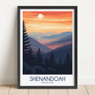 Shenandoah Souvenir Poster Print
