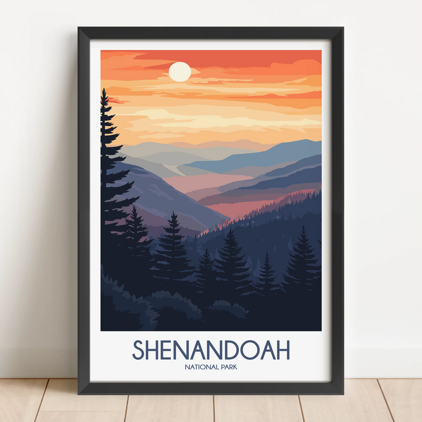 Shenandoah Souvenir Poster Print
