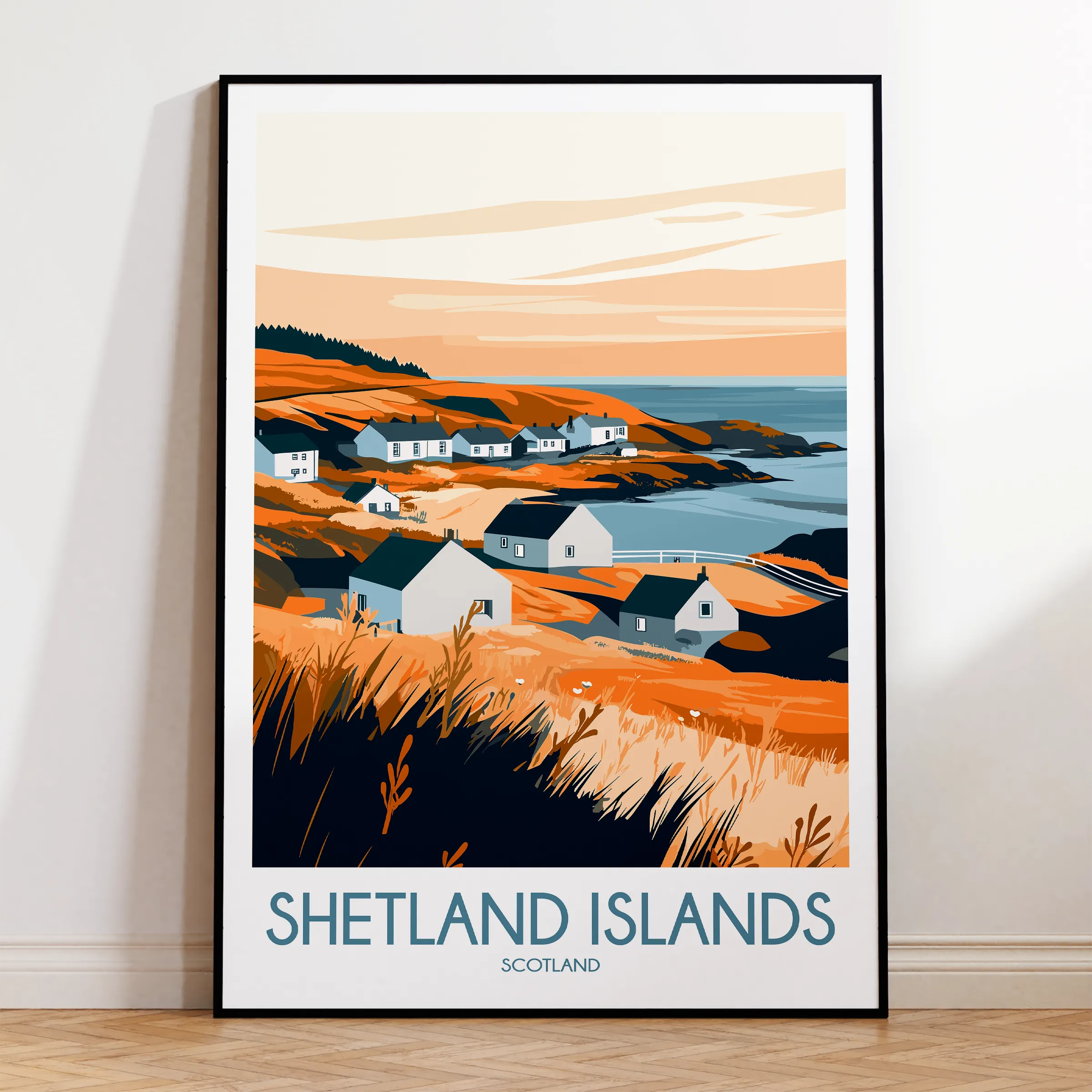 Shetland Islands Travel Memory Gift