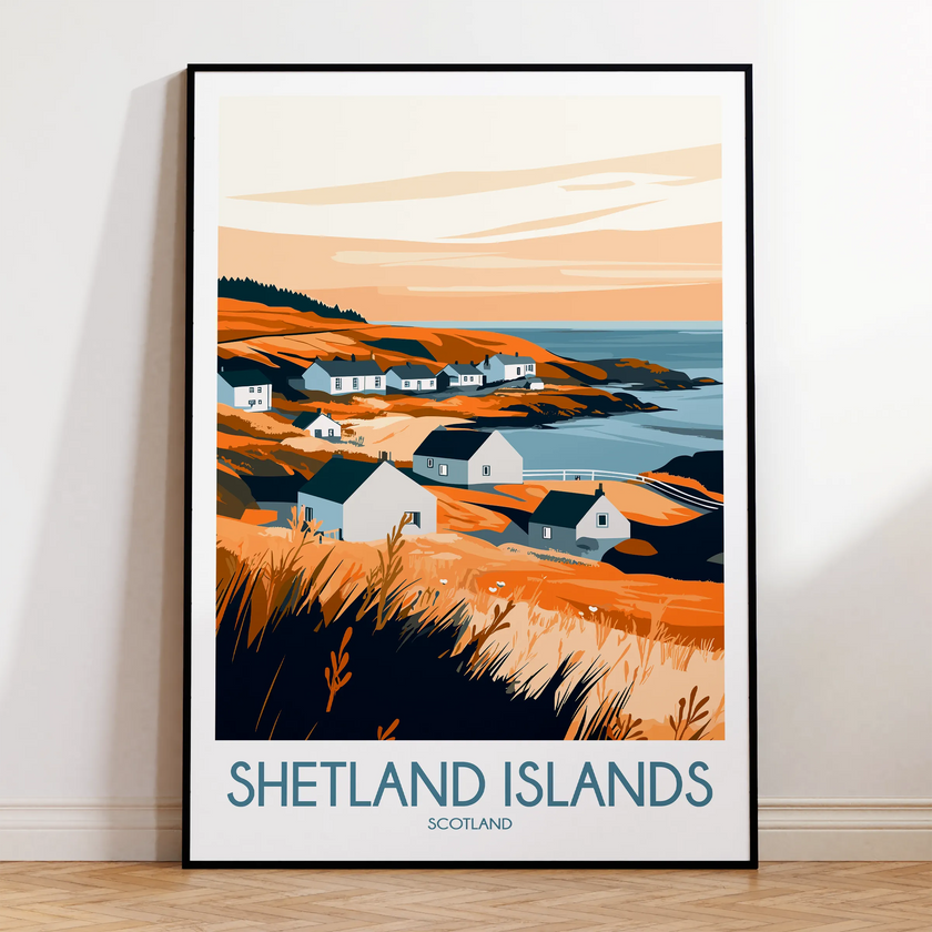Shetland Islands Travel Memory Gift