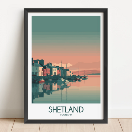 Shetland Minimalist Wall Art