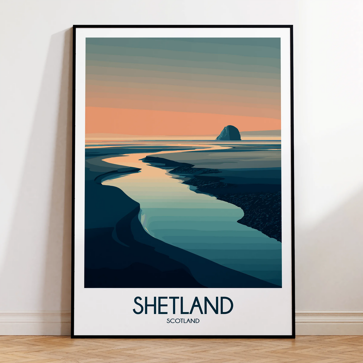 Shetland Minimalist Wall Art