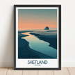 Shetland Travel Memory Gift