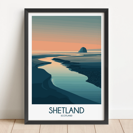 Shetland Travel Memory Gift