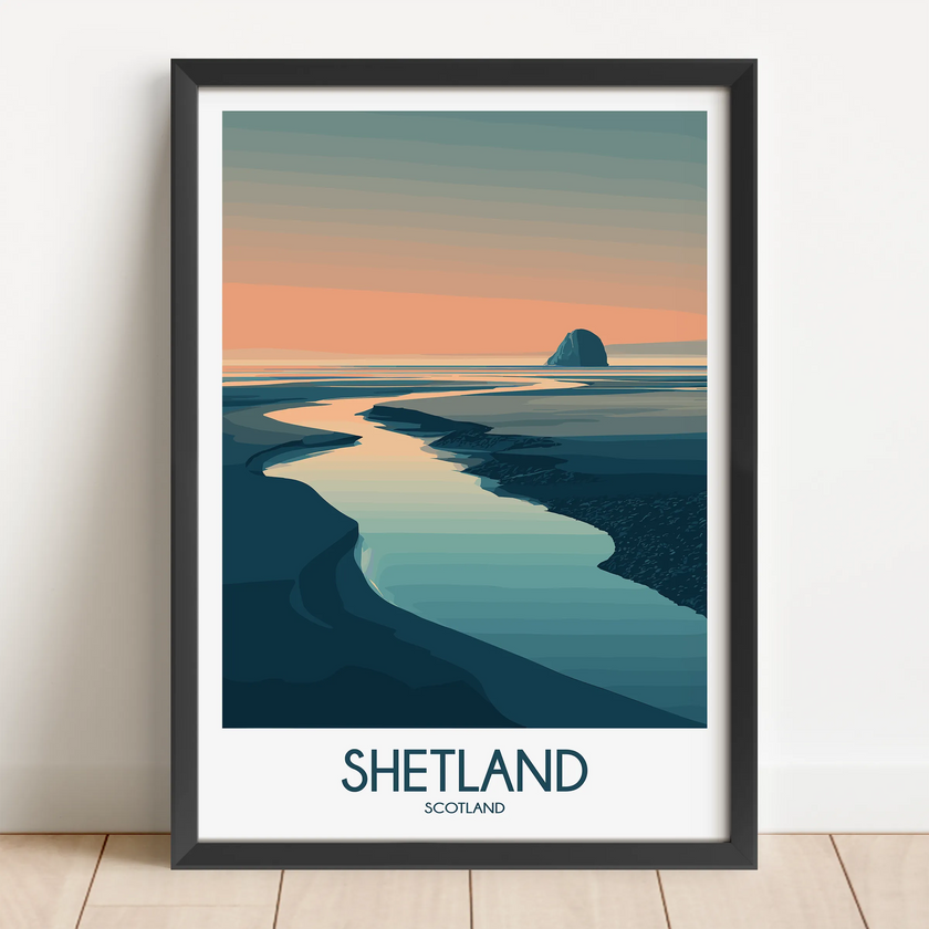 Shetland Travel Memory Gift