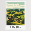 Shropshire Destination Art Gift