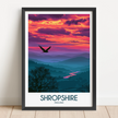 Shropshire Minimalist Wall Art