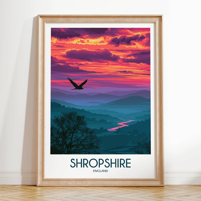 Shropshire Scenic Landscape Art