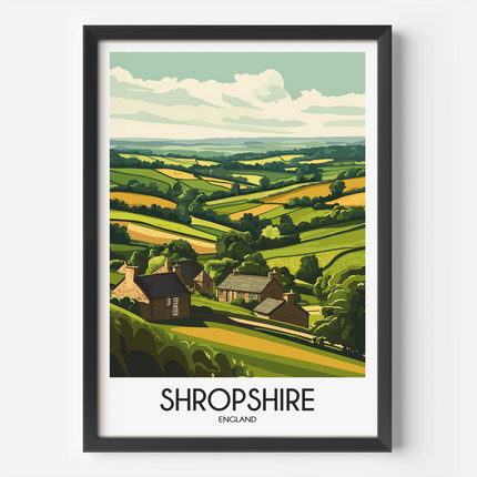 Shropshire Scenic Landscape Art