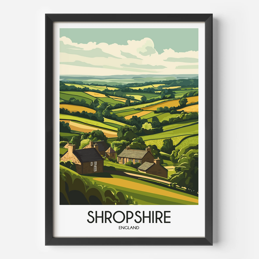 Shropshire Scenic Landscape Art