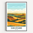 Shropshire Scenic Landscape Art