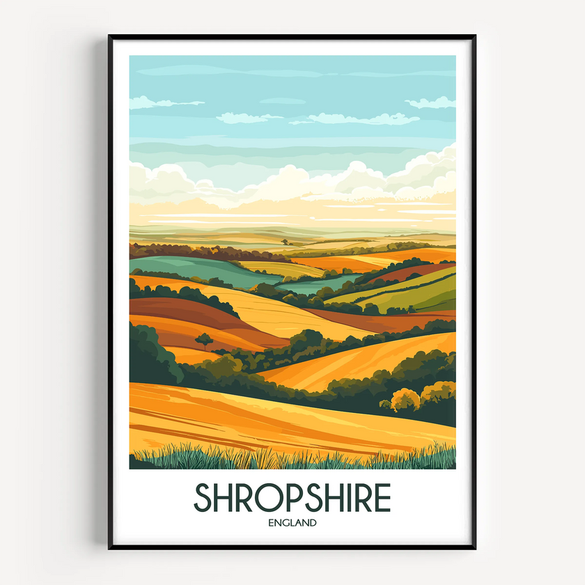 Shropshire Scenic Landscape Art