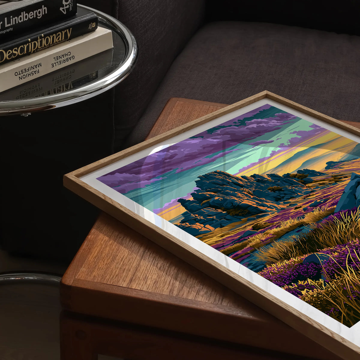 Shropshire Souvenir Poster Print