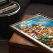 Sicily Scenic Landscape Art