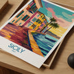Sicily Souvenir Poster Print