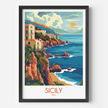 Sicily Travel Memory Gift