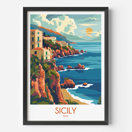 Sicily Travel Memory Gift