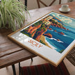 Sicily Vintage Style Print