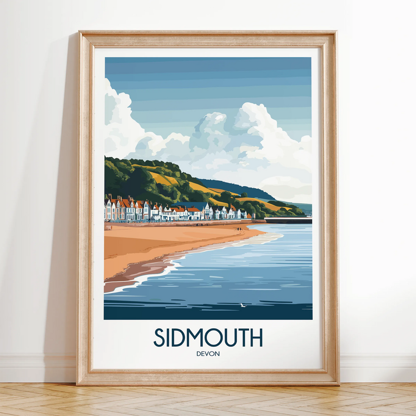 Sidmouth Minimalist Wall Art