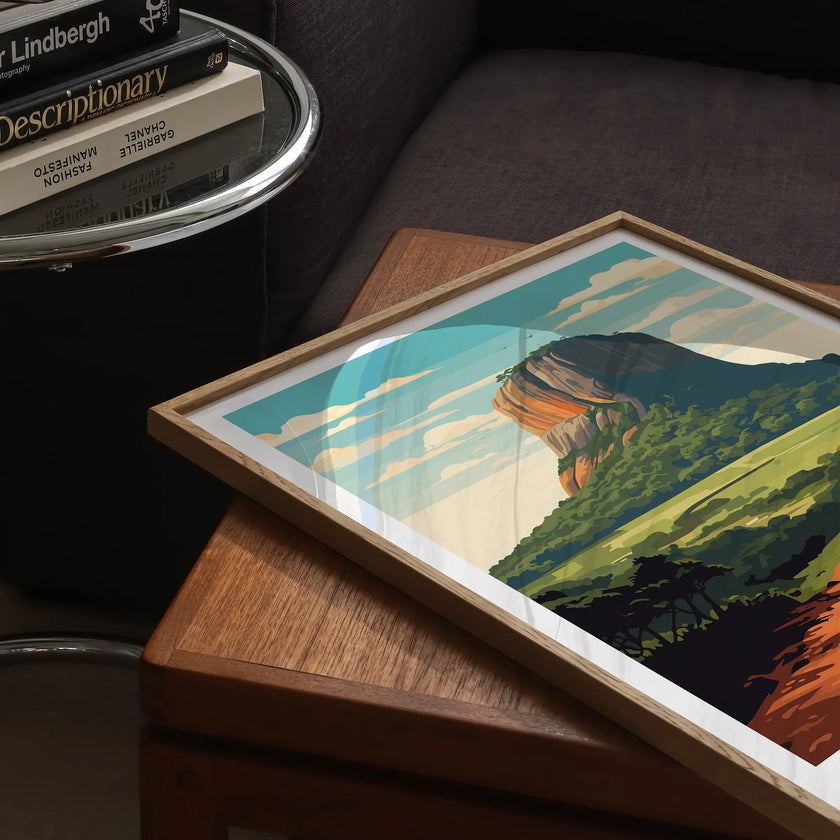 Sigiriya Minimalist Wall Art