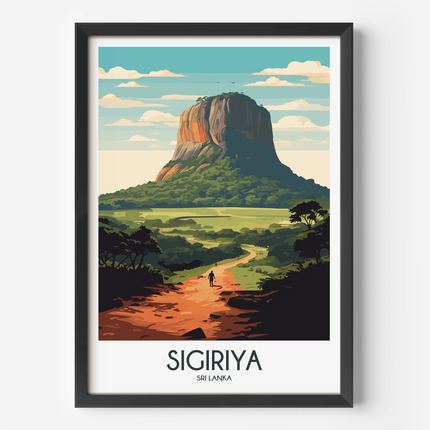Sigiriya Minimalist Wall Art