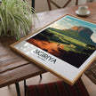 Sigiriya Vintage Style Print