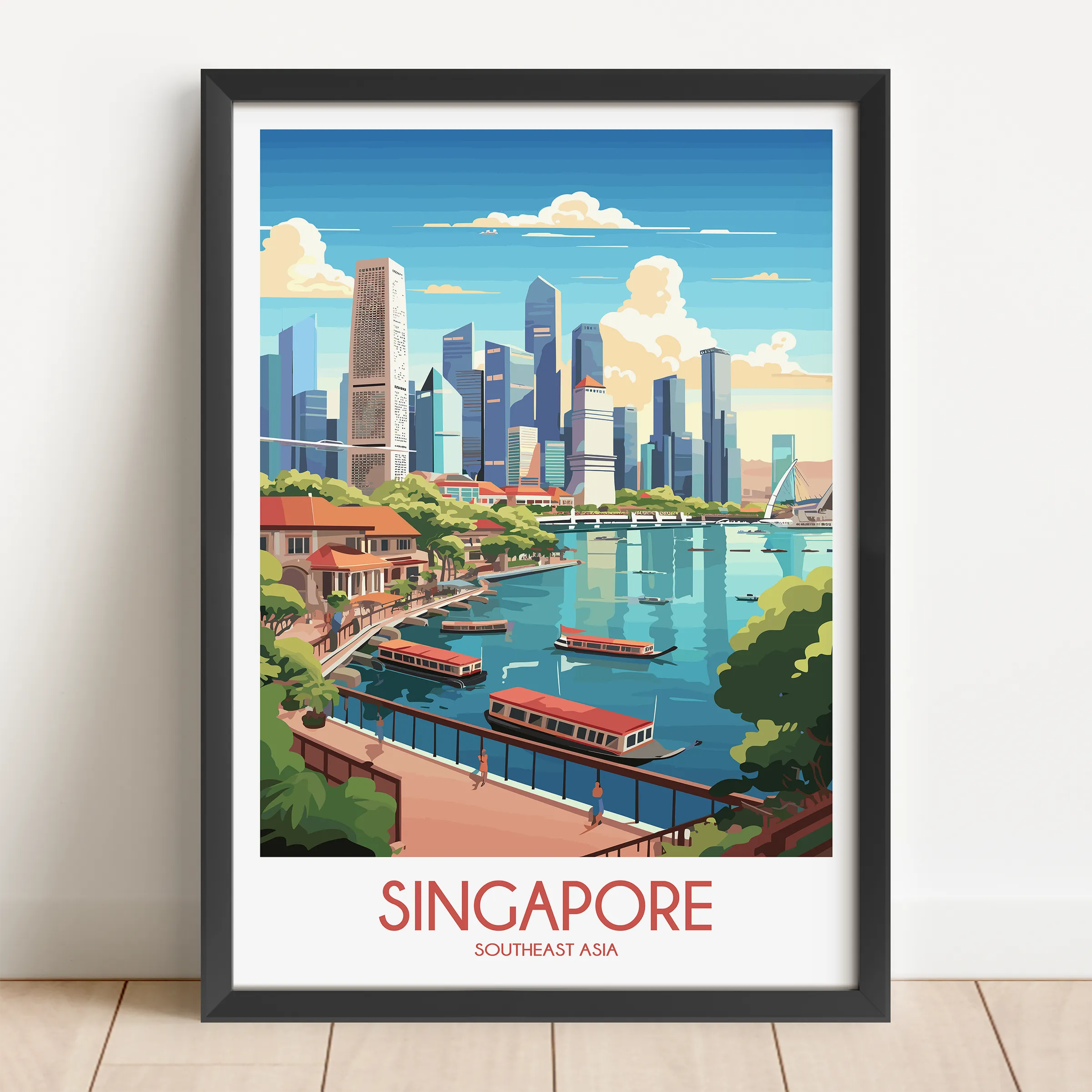 Singapore Gallery Quality Print