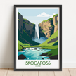 Skogafoss Travel Memory Gift