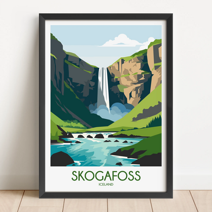 Skogafoss Travel Memory Gift